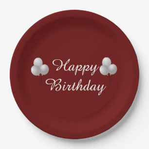 Alles Gute zum Geburtstag, Feierlichkeiten Pappteller