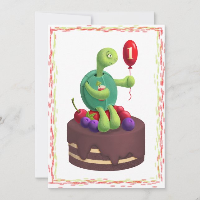 Alles Gute zum Geburtstag! Feiertagskarte (Vorderseite)
