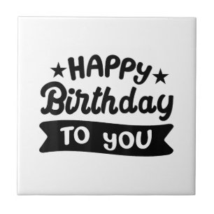Alles Gute zum Geburtstag Fliese