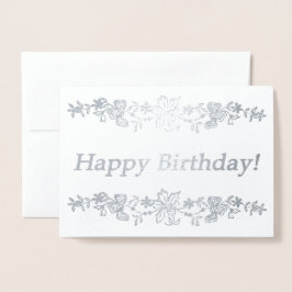 Alles Gute zum Geburtstag! Folienkarte