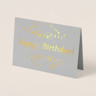 Alles Gute zum Geburtstag! Folienkarte