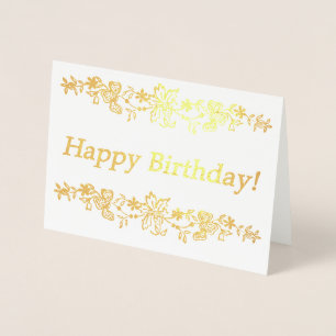 Alles Gute zum Geburtstag! Folienkarte