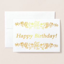Alles Gute zum Geburtstag! Folienkarte