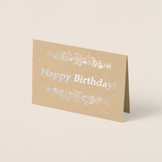 Alles Gute zum Geburtstag! Folienkarte
