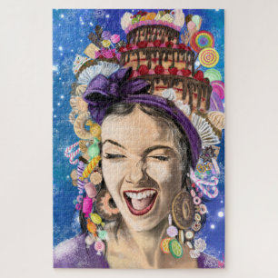 Alles Gute zum Geburtstag Frau Puzzle