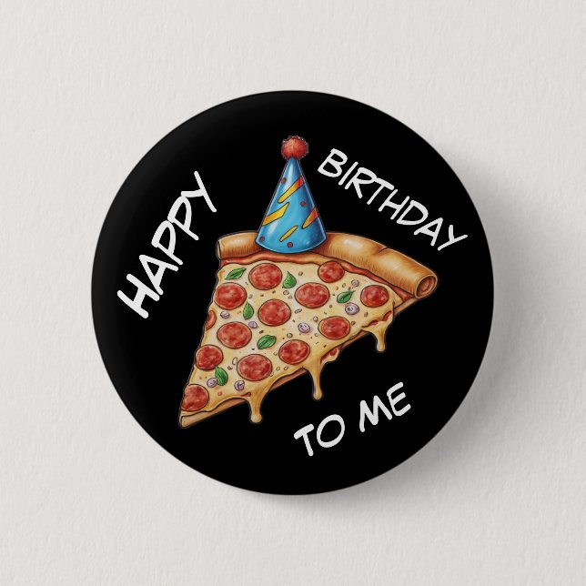 Alles Gute zum Geburtstag für mich Button (Vorderseite)