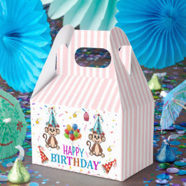 Alles Gute zum Geburtstag Gable Geschenkbox Rosa S Geschenkschachtel