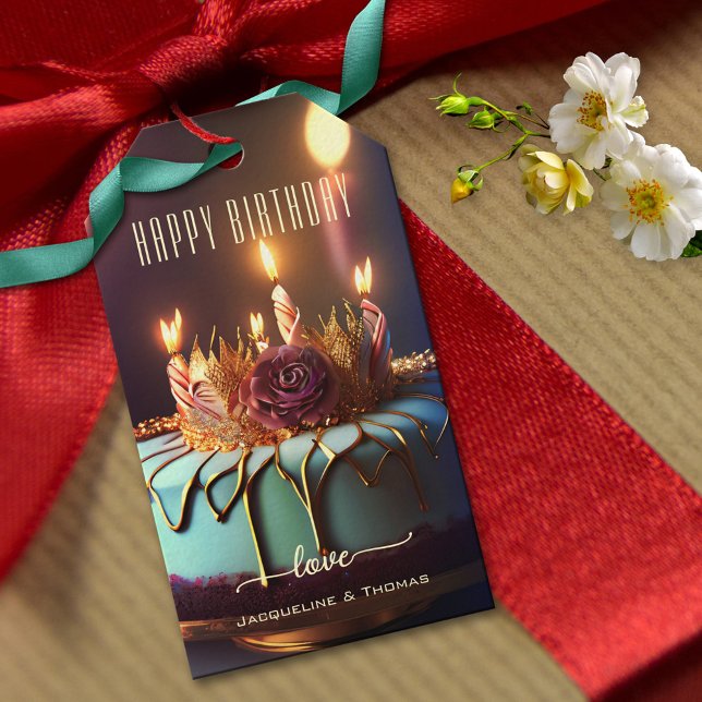 Alles Gute zum Geburtstag Geschenkanhänger (Von Creator hochgeladen)