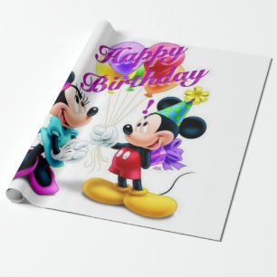 Alles Gute zum Geburtstag Geschenkpapier