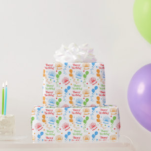Alles Gute zum Geburtstag Geschenkpapier