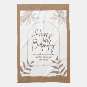 Alles Gute zum Geburtstag  Geschirrtuch