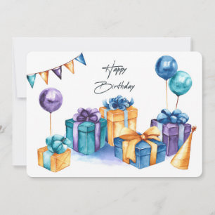 Alles Gute zum Geburtstag Grußkarte Feiertagskarte