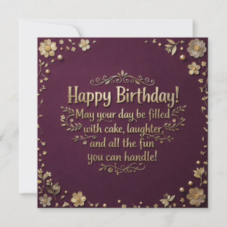 Alles Gute zum Geburtstag Grußkarten