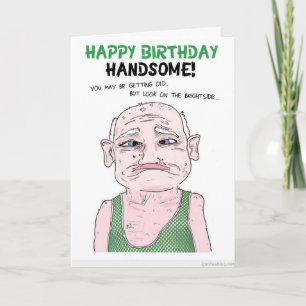Alles Gute zum Geburtstag, Gutaussehender! Karte