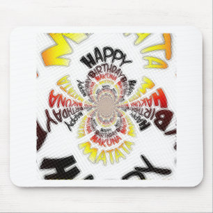 Alles Gute zum Geburtstag, hab einen schönen Tag Mousepad