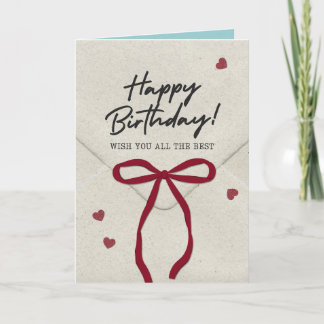 Alles Gute zum Geburtstag – Ich wünsche Ihnen eine Karte