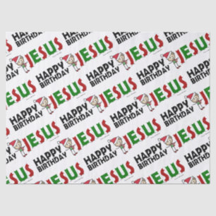 Alles Gute zum Geburtstag Jesus Seidenpapier