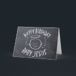 Alles Gute zum Geburtstag Jesus - Weihnachtskalend Feiertagskarte<br><div class="desc">Manchmal ist es nett, sich zu erinnern, wofür "CHRIST"-Weihnachten gefeiert wird. Teilen Sie den Geist Ihres Glaubens mit anderen. Die Wörter der Karten sind natürlich vollständig anpassbar. Und vergessen Sie nicht die passenden Adressetiketten, Aufkleber und vieles mehr - Karo in unserem Shop für noch mehr Sachen, auf denen dieses charmante...</div>