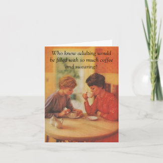 Alles Gute zum Geburtstag. Kaffeeliebhaber. Karte