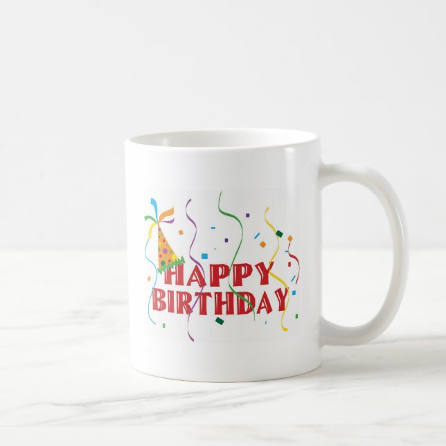 Alles Gute zum Geburtstag Kaffeetasse (Rechts)
