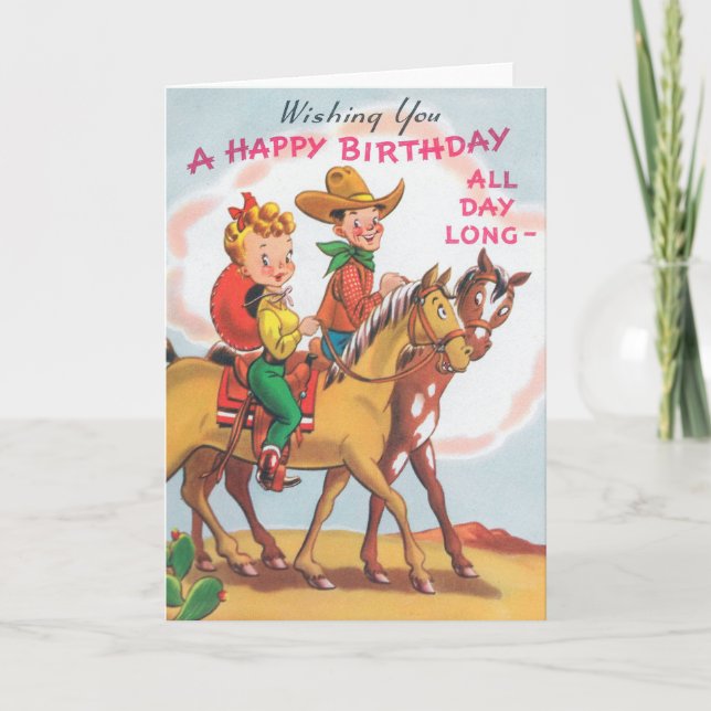 Alles Gute zum Geburtstag Karte (Vorderseite)