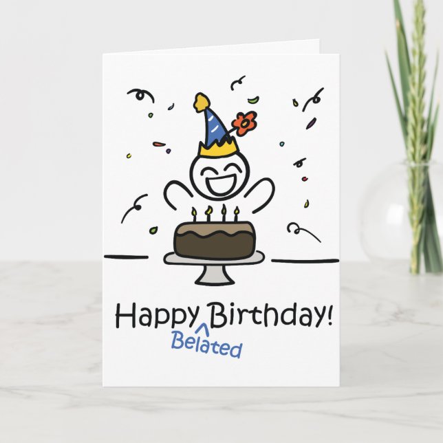 Alles Gute zum Geburtstag! Karte (Vorderseite)