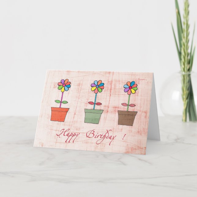 Alles Gute zum Geburtstag! Karte (Vorderseite)