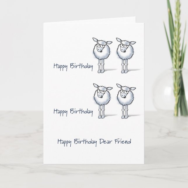 Alles Gute zum Geburtstag! Karte (Vorderseite)