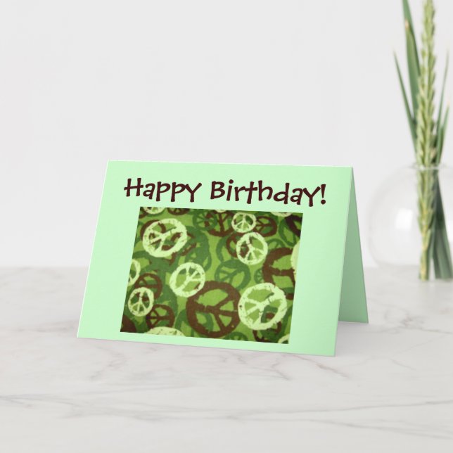 Alles Gute zum Geburtstag! - Karte (Vorderseite)