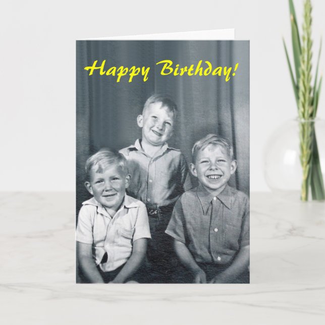Alles Gute zum Geburtstag! Karte (Vorderseite)