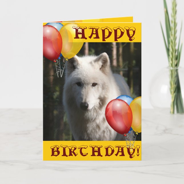 ALLES GUTE ZUM GEBURTSTAG! KARTE (Vorderseite)