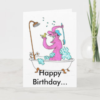 Alles Gute zum Geburtstag... Karte