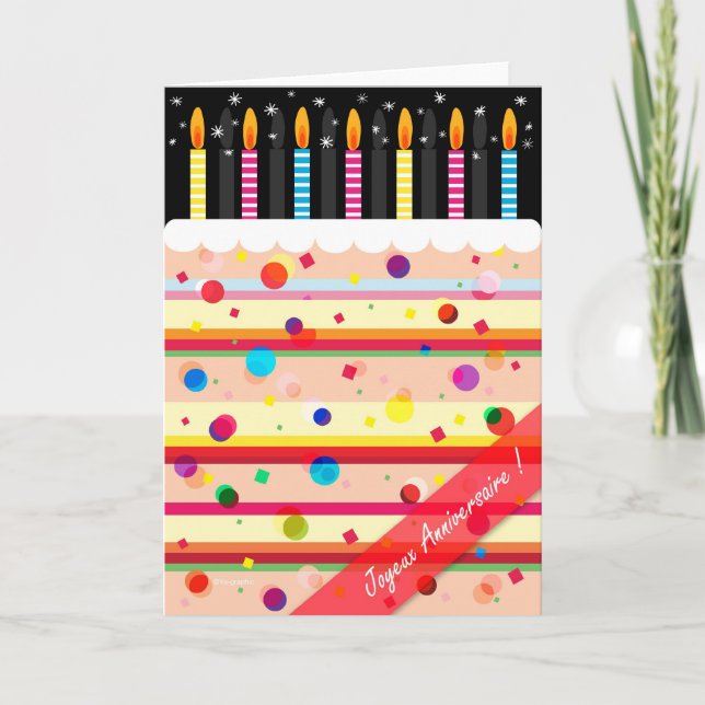 Alles Gute zum Geburtstag! Karte (Vorderseite)