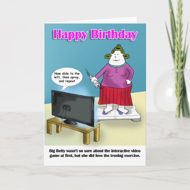 Alles Gute zum Geburtstag Karte (Vorderseite)