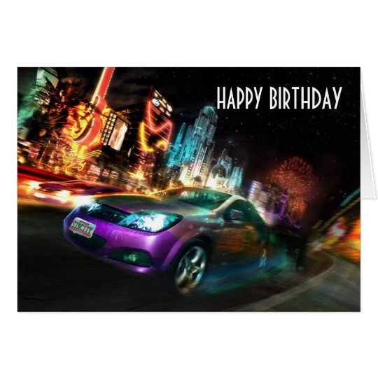 ALLES GUTE ZUM GEBURTSTAG KARTE