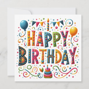 Alles Gute zum Geburtstag Karte