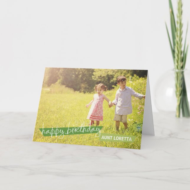 Alles Gute zum Geburtstag! Karte (Vorderseite)