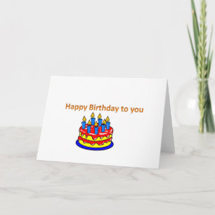 Alles Gute zum Geburtstag Karte