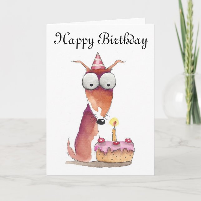 Alles Gute zum Geburtstag Karte (Vorderseite)