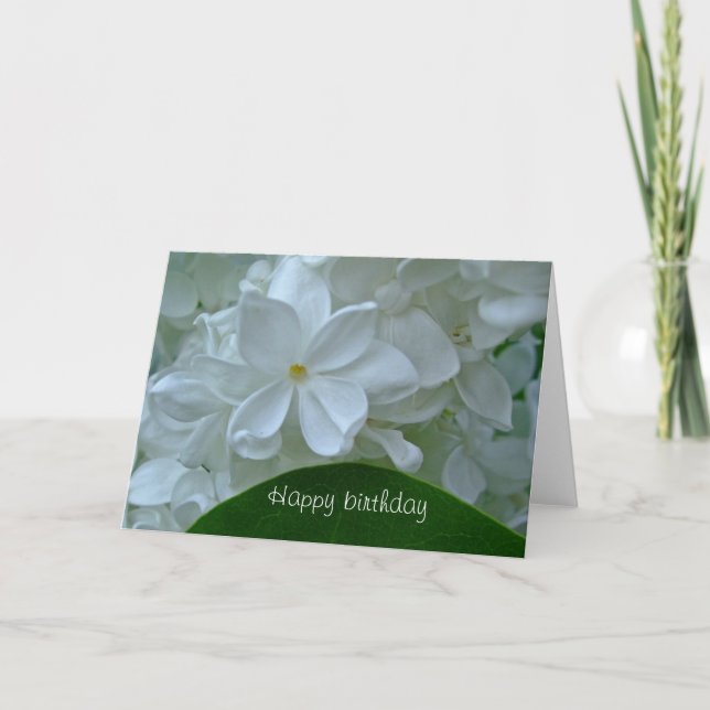 Alles Gute zum Geburtstag Karte (Vorderseite)