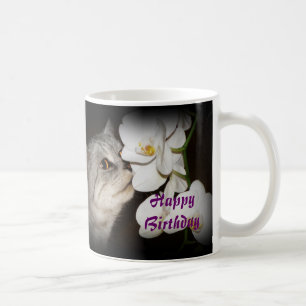 Alles Gute zum Geburtstag - Katzen-Tasse Kaffeetasse