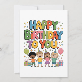 Alles Gute zum Geburtstag Kinder Einladung
