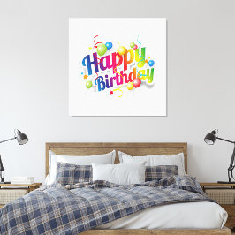 Alles Gute zum Geburtstag Leinwanddruck
