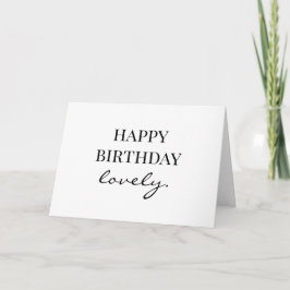 Alles Gute zum Geburtstag Liebes Geburtstagskarte