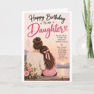 Alles Gute zum Geburtstag Mädchen Karte