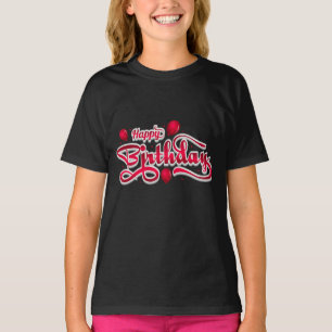 Alles Gute zum Geburtstag Mädchen T-Shirt