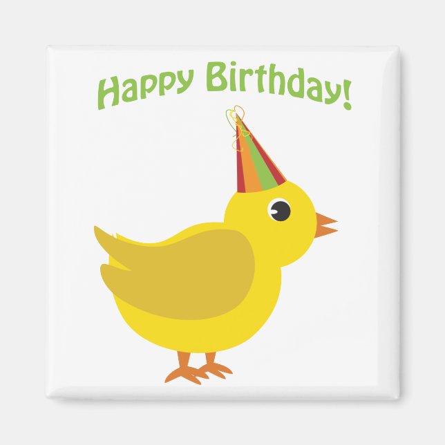 Alles Gute zum Geburtstag! Magnet (Vorne)