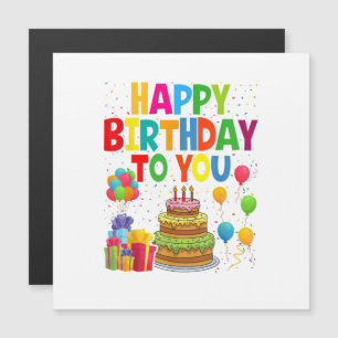 Alles Gute zum Geburtstag Magnetkarte