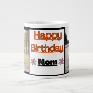 Alles Gute zum Geburtstag, Mama, Mama, Foto Jumbo-Tasse