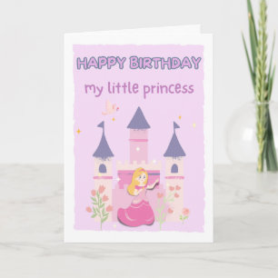 Alles Gute zum Geburtstag meine kleine Prinzessin/ Karte